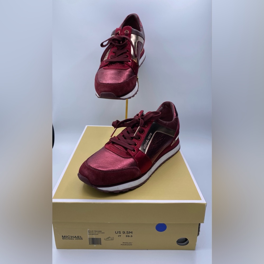 SOLD-Michael Kors Billie Trainer size 9.5M - Preowned  - Worn Once- Retail $135